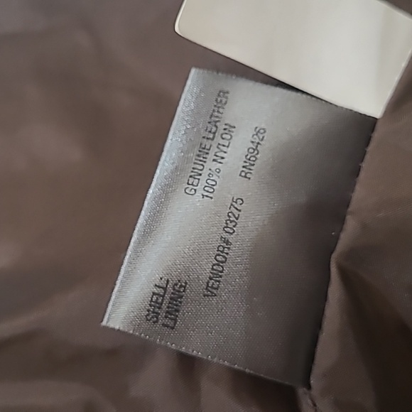 Vintage Wilson Leather Distressed Leather Western Style Blazer Jacket Size Large - Picture 4 of 6